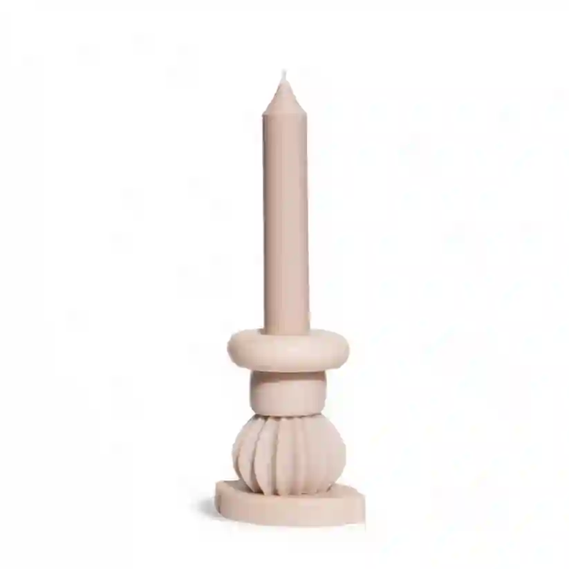 TOTEM MONOCROMO BEIGE / CALL ME CANDLE