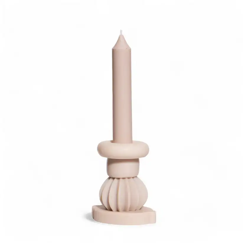 TOTEM MONOCROMO BEIGE / CALL ME CANDLE