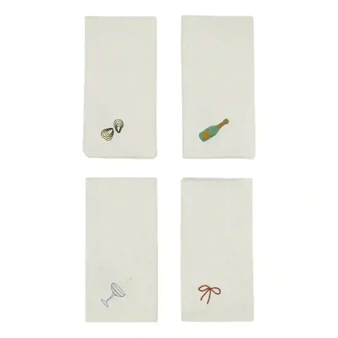 PACK 4 SERVILLETAS AÑO NUEVO / OYOY