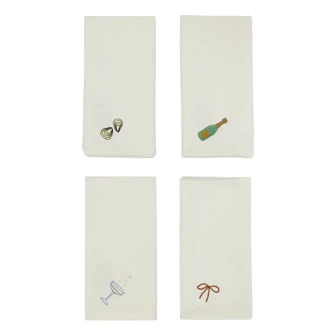 PACK 4 SERVILLETAS AÑO NUEVO / OYOY