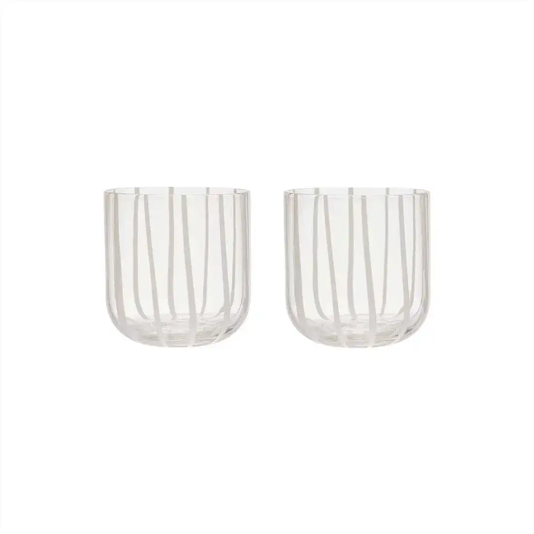PACK 2 VASOS DE CRISTAL 'MIZU' / OYOY
