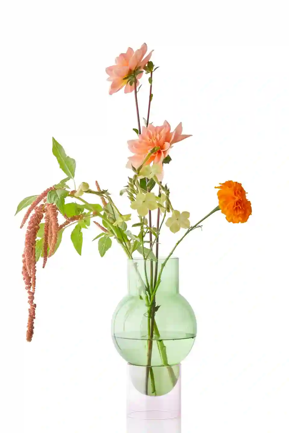 Green Bubble vase L /Studio About