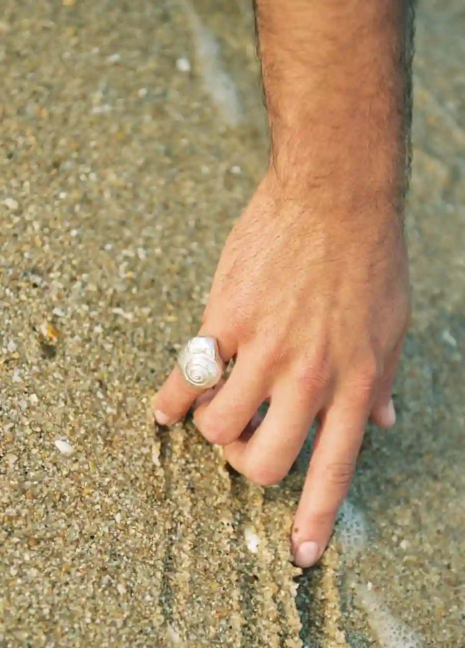 ANILLO CARACOLA PLATA / ALHAJA
