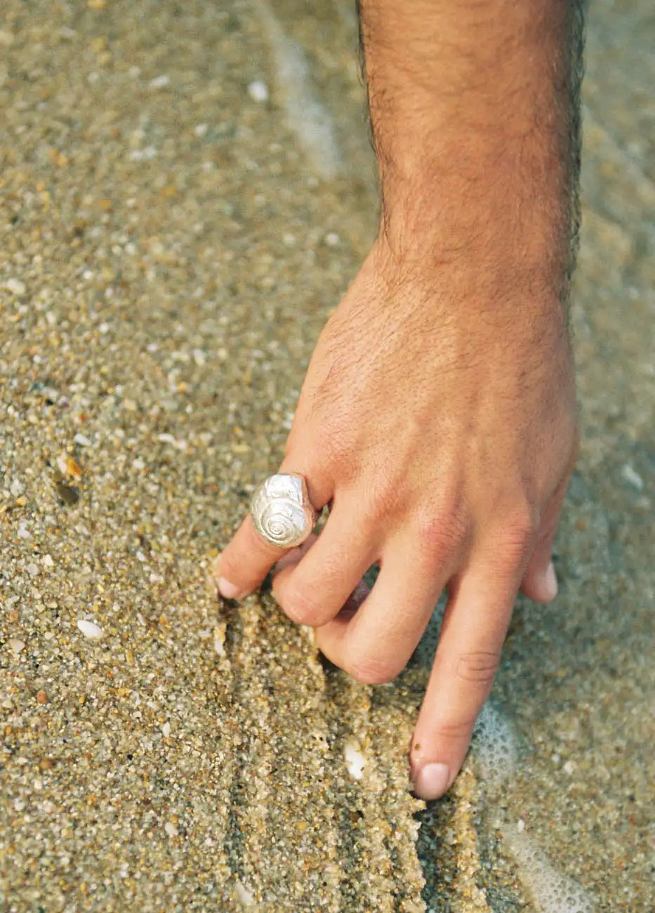 ANILLO CARACOLA PLATA / ALHAJA