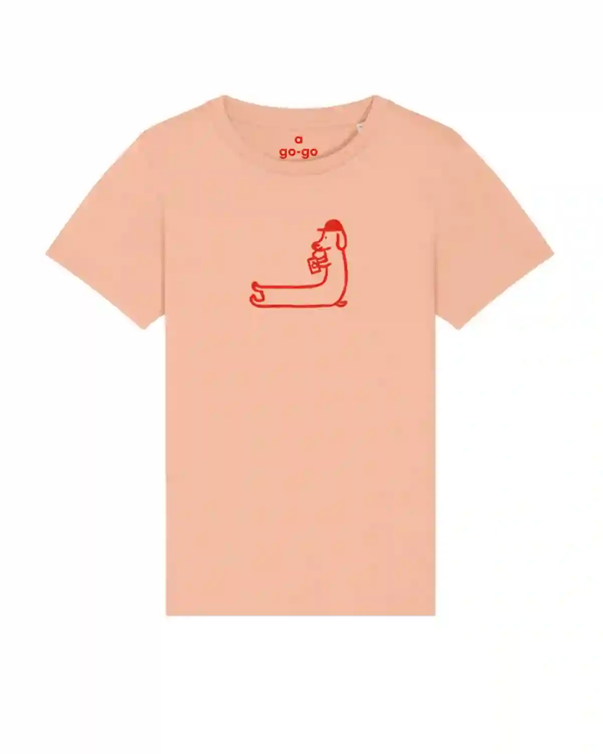 CAMISETA KIDS ZUMITO PEACH / A GO - GO PRINTS