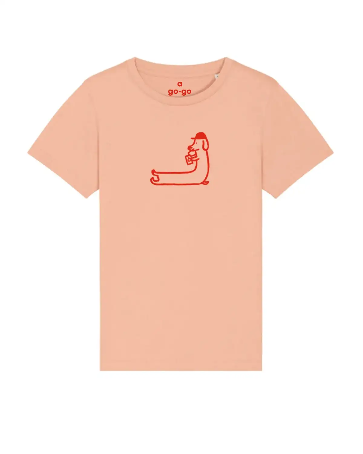 CAMISETA KIDS ZUMITO PEACH / A GO - GO PRINTS