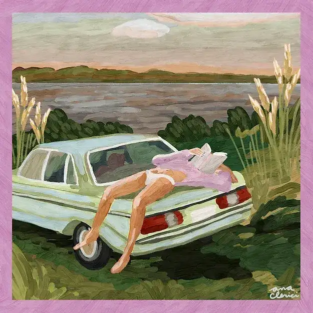 PAÑUELO "LAGUNA" /ANA CLERICI