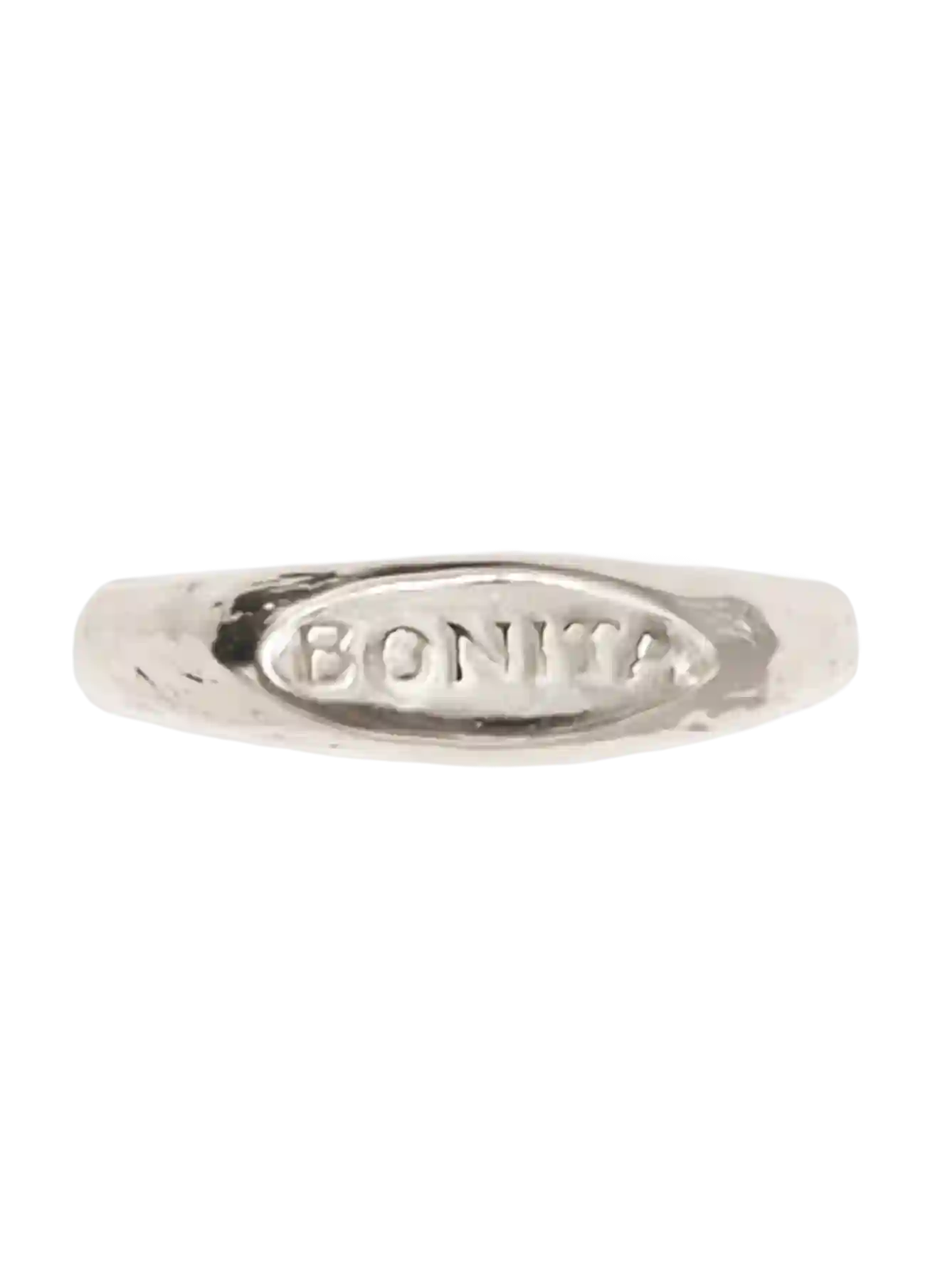 ANILLO SELLO BONITA PLATA