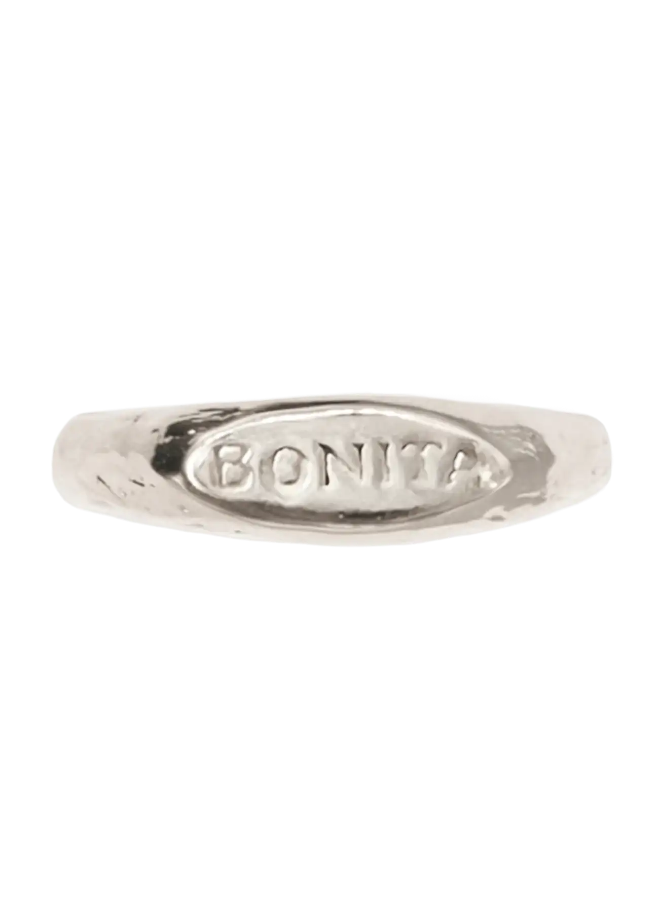 ANILLO SELLO BONITA PLATA