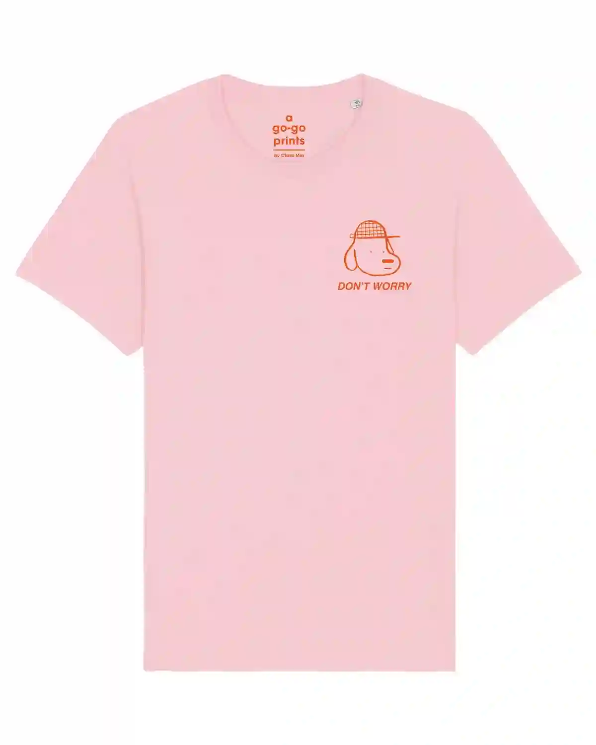 CAMISETA DON'T WORRY ROSA