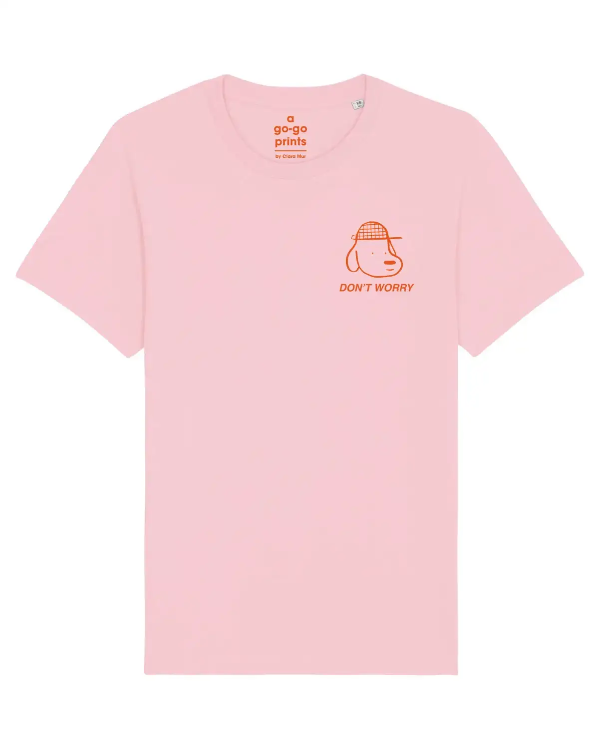 CAMISETA DON'T WORRY ROSA