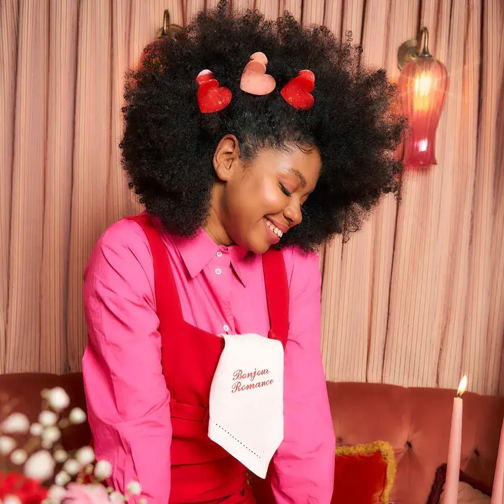 PINZA CORAZÓN ROSA / COUCOU SUZETTE - Imagen 5