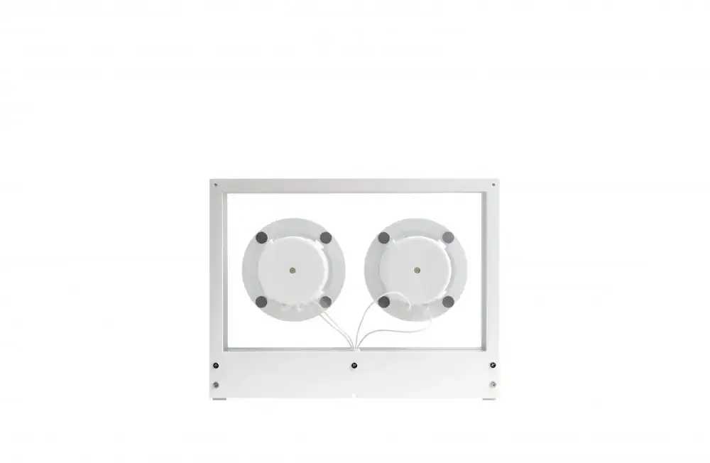 ALTAVOZ TRANSPARENT PEQUEÑO (BLANCO) / TRANSPARENT - Imagen 3