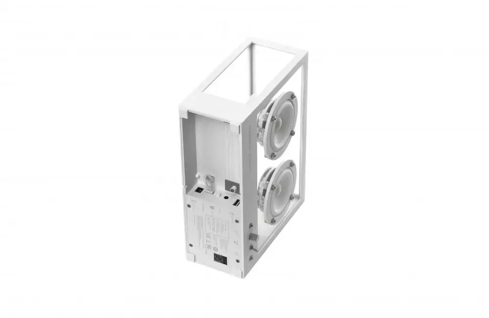 ALTAVOZ TRANSPARENT PEQUEÑO (BLANCO) / TRANSPARENT - Imagen 4