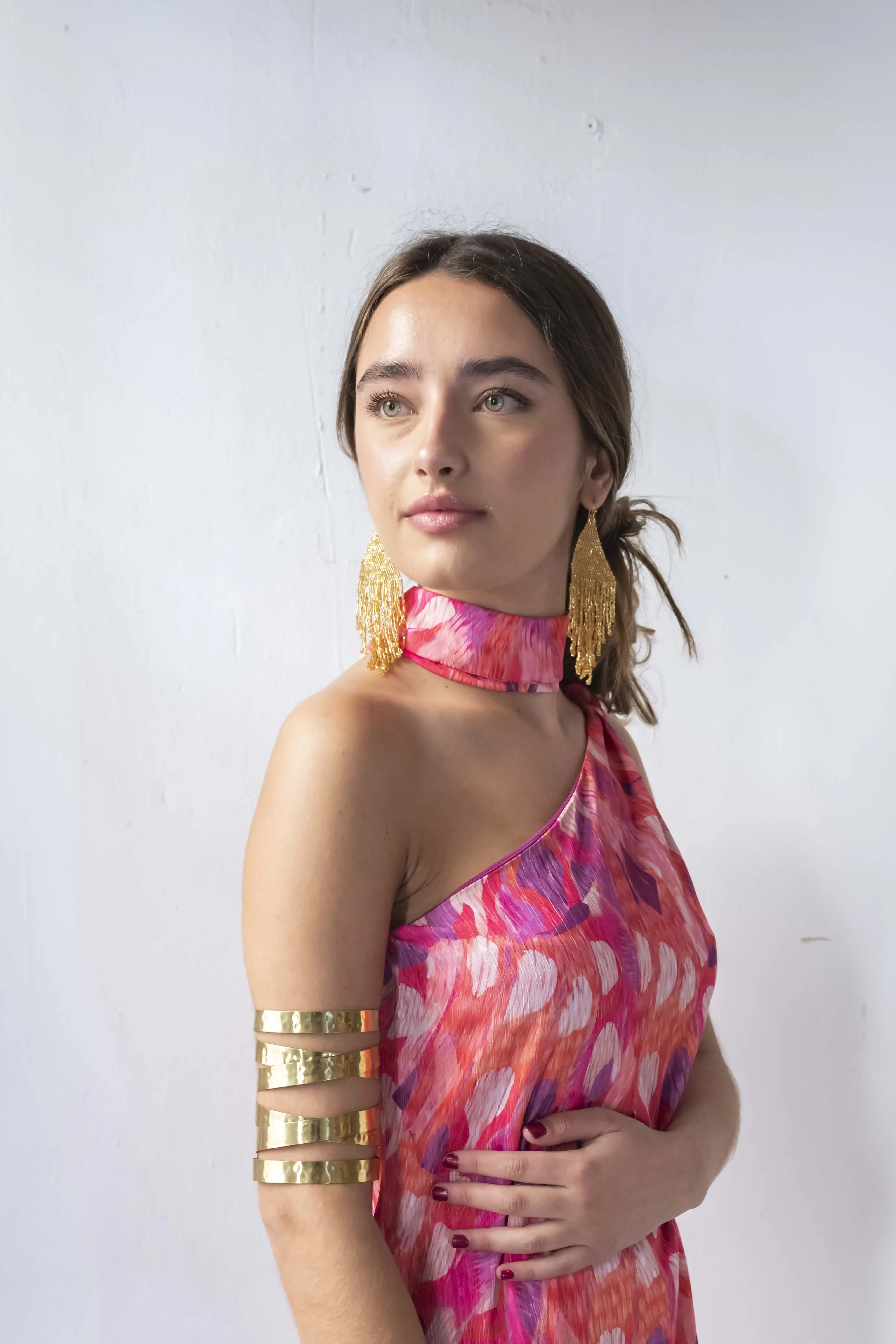 VESTIDO NIMES PINCELADAS CON LAZADA - Imagen 6