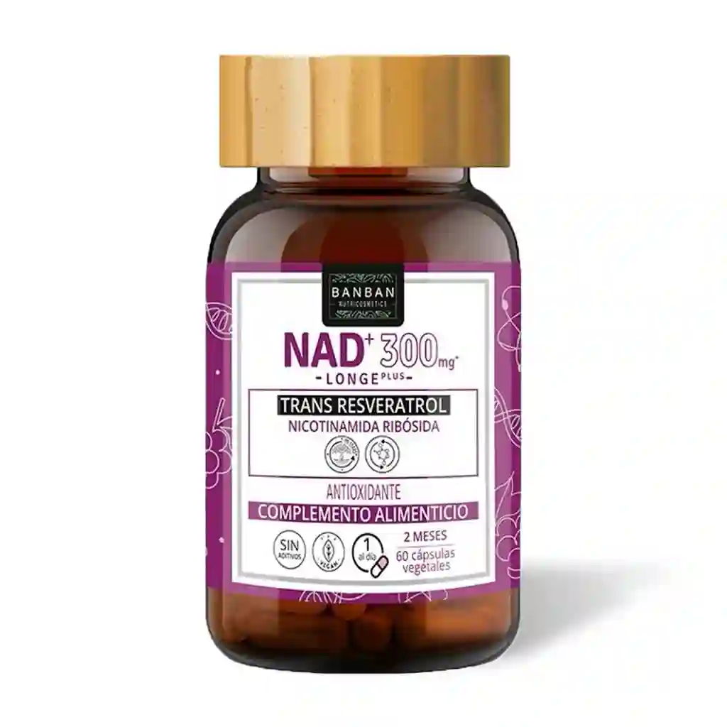 Nad Resveratrol BANBAN 60 cápsulas