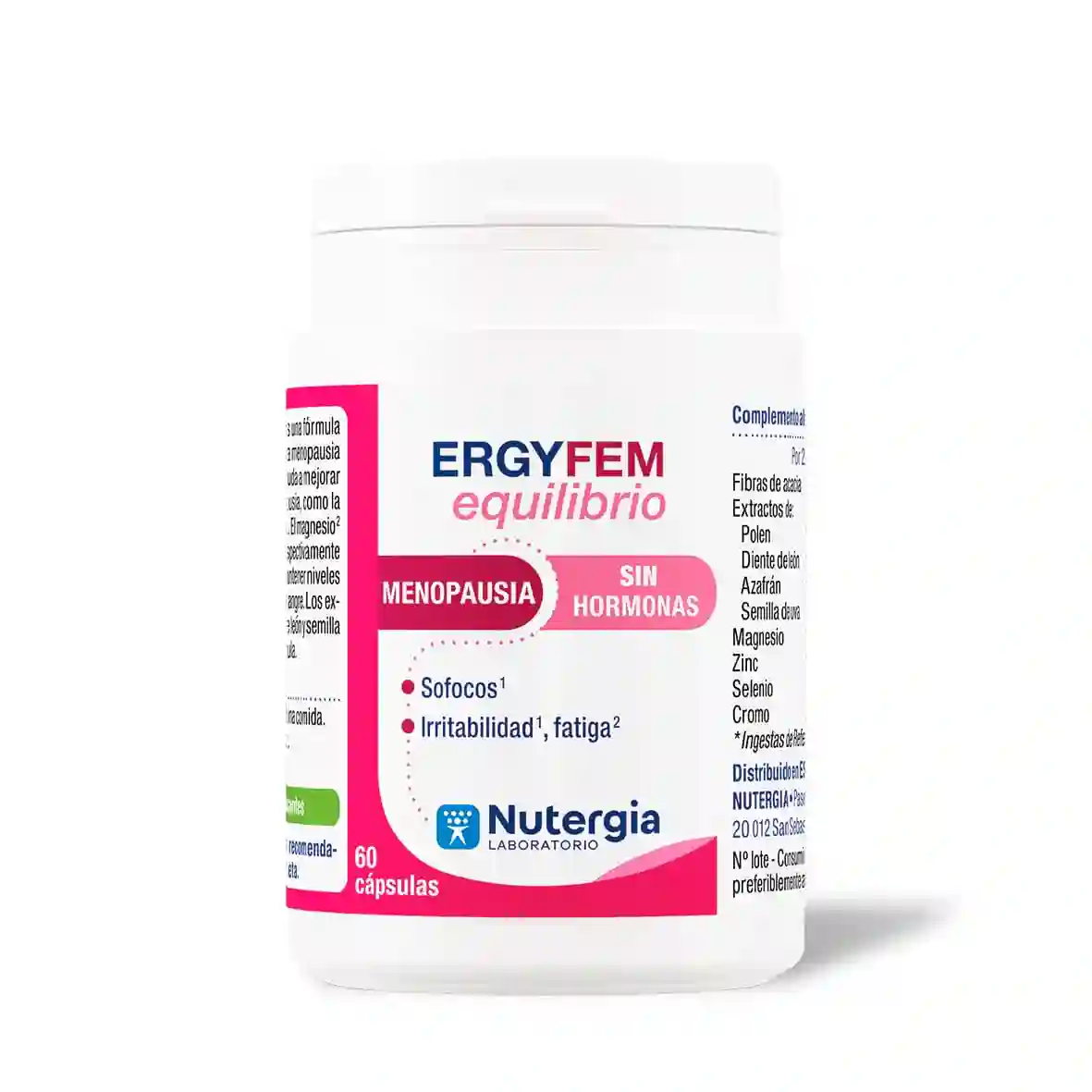 Ergyfem Equilibrio Nutergia 60 cápsulas