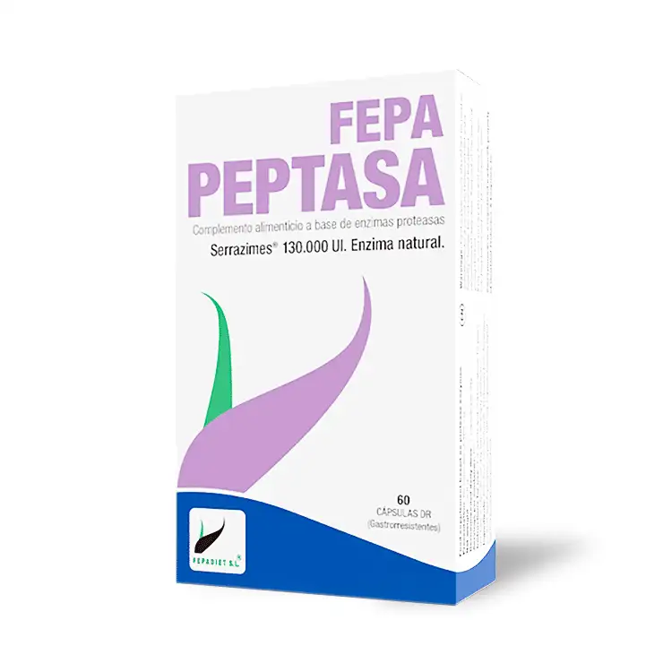 FEPA PEPTASA SERRAZIMES 60 CAPSULA