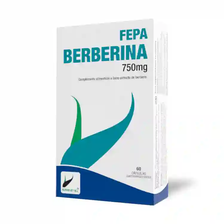 Berber Fepa 750 mg 60 capsules
