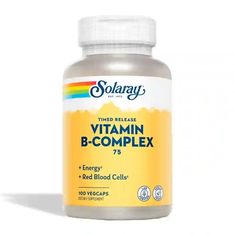 B Complex 75 Solaray 100 Capsulas