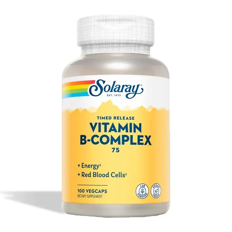 B Complex 75 Solaray 100 Capsulas
