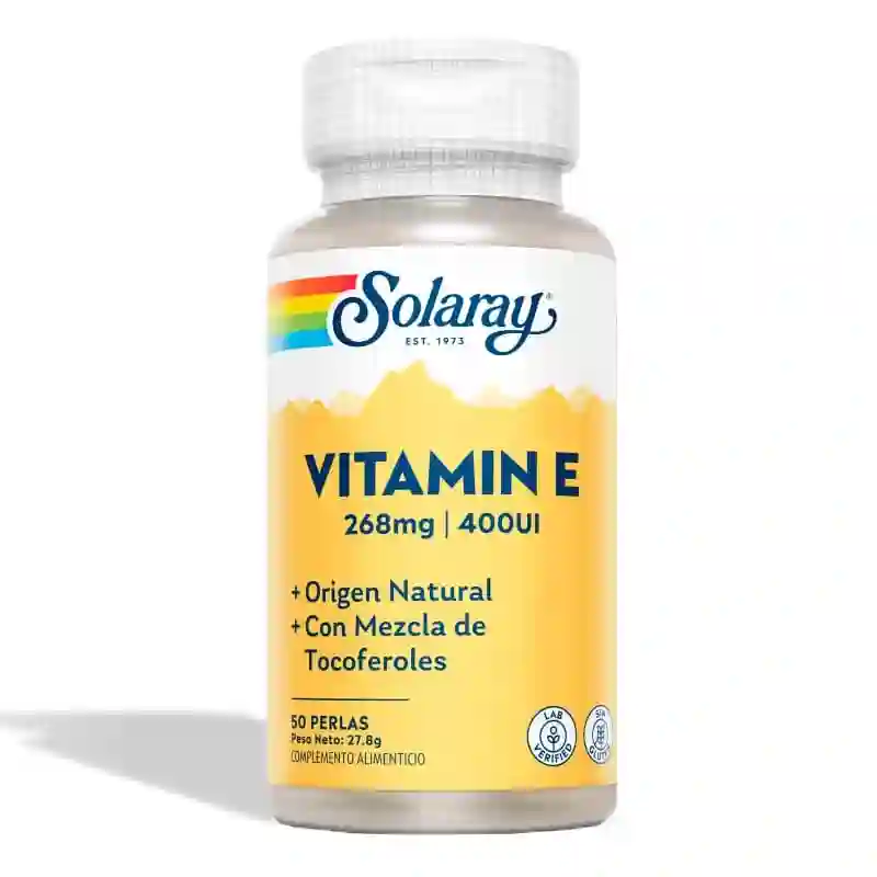 Vitamin E So Solaray 400 IU 50 Pearls