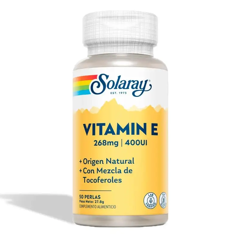 Vitamin E So Solaray 400 IU 50 Pearls