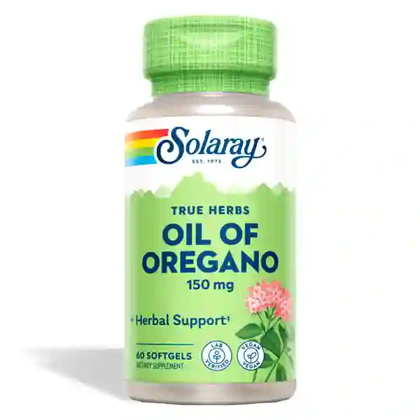 Oregano Oil Solaray 150 mg 60 pearls