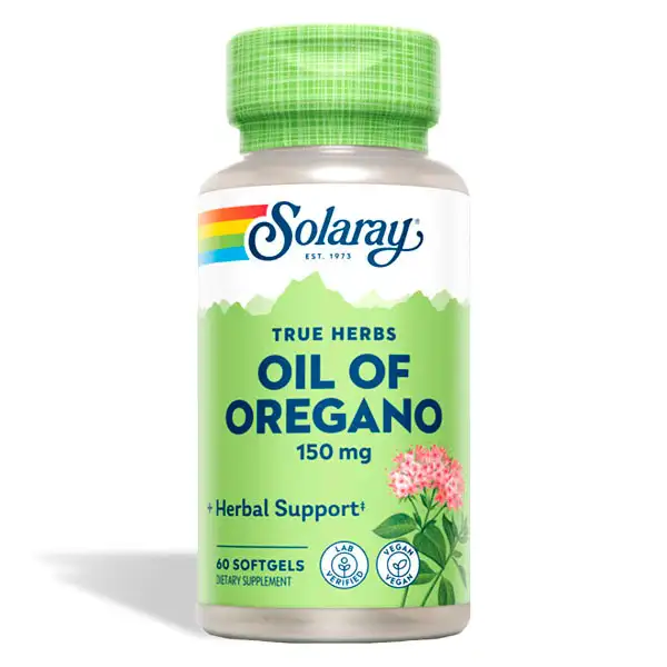 Oregano Oil Solaray 150 mg 60 pearls
