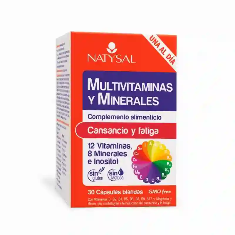 Natthitamins and Minerals Natsal 30 Capsules