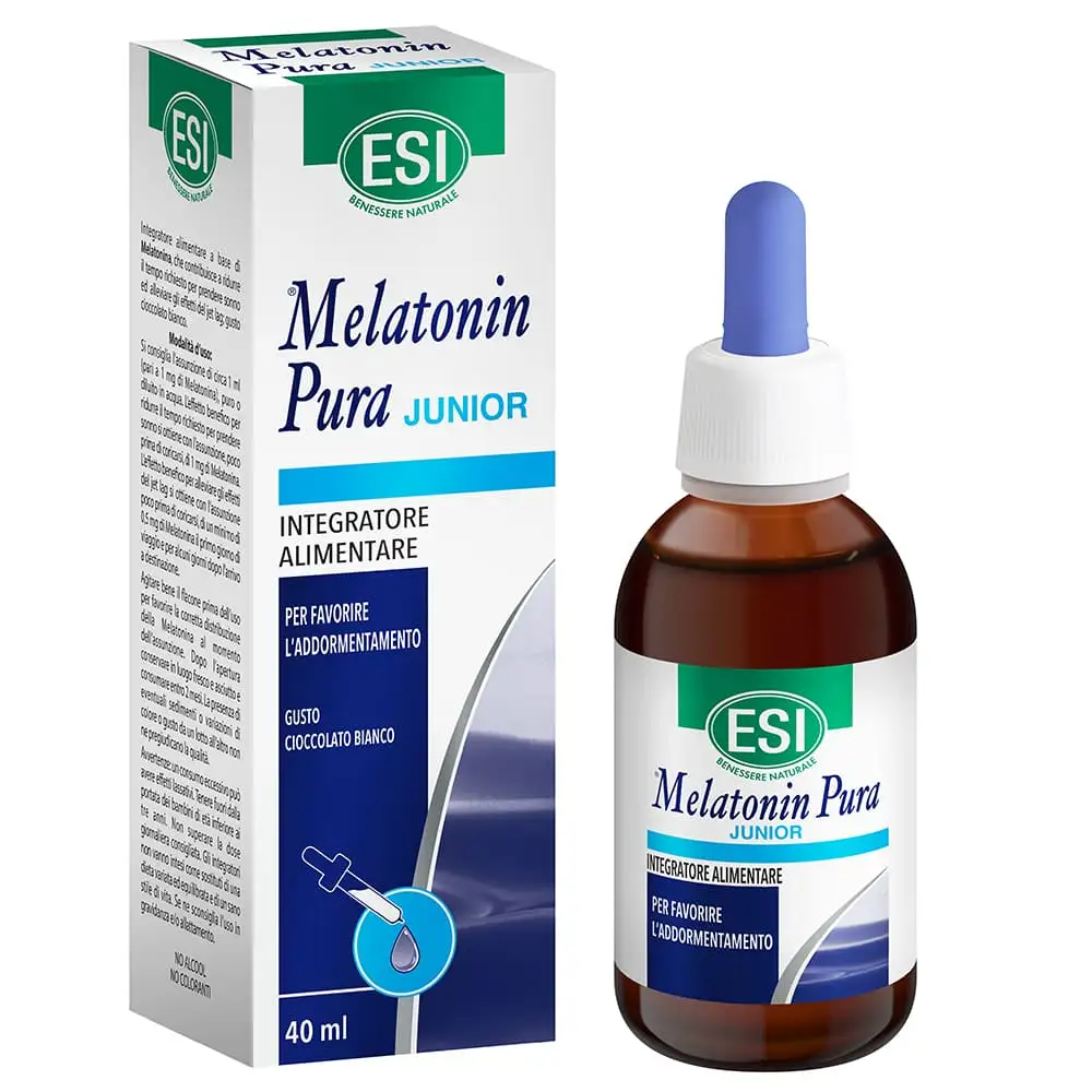 Pure junior melatonin esi 40 ml