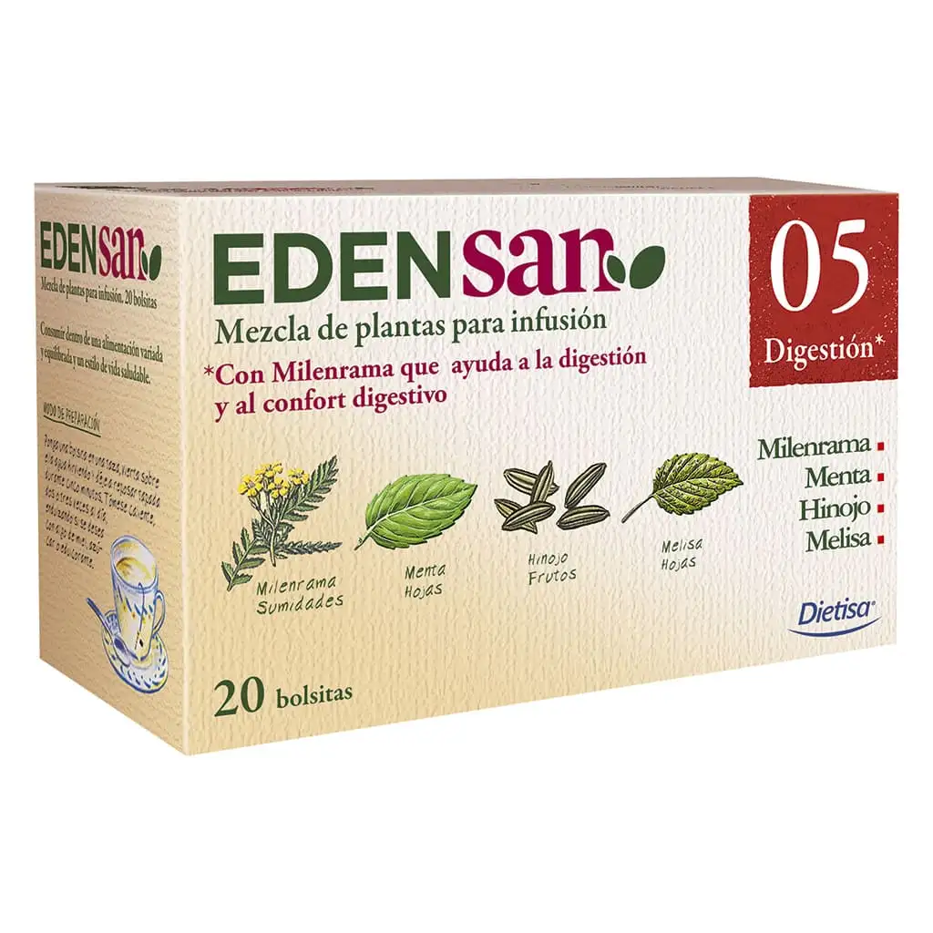 EDENSAN 05 DIETISA DIGESTION 20 FILTERS