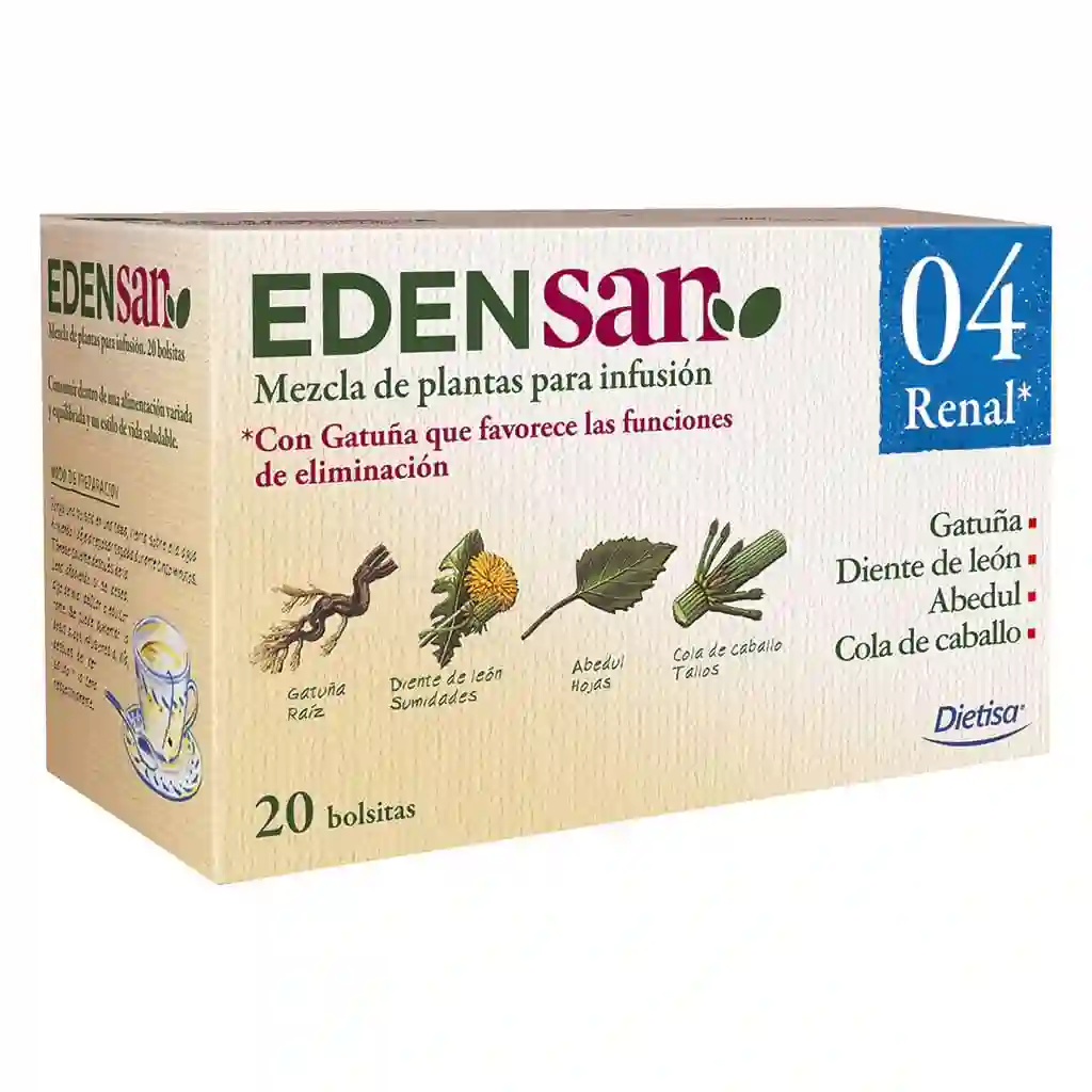 EDENSAN 04 DIETISA RENAL 20 FILTERS