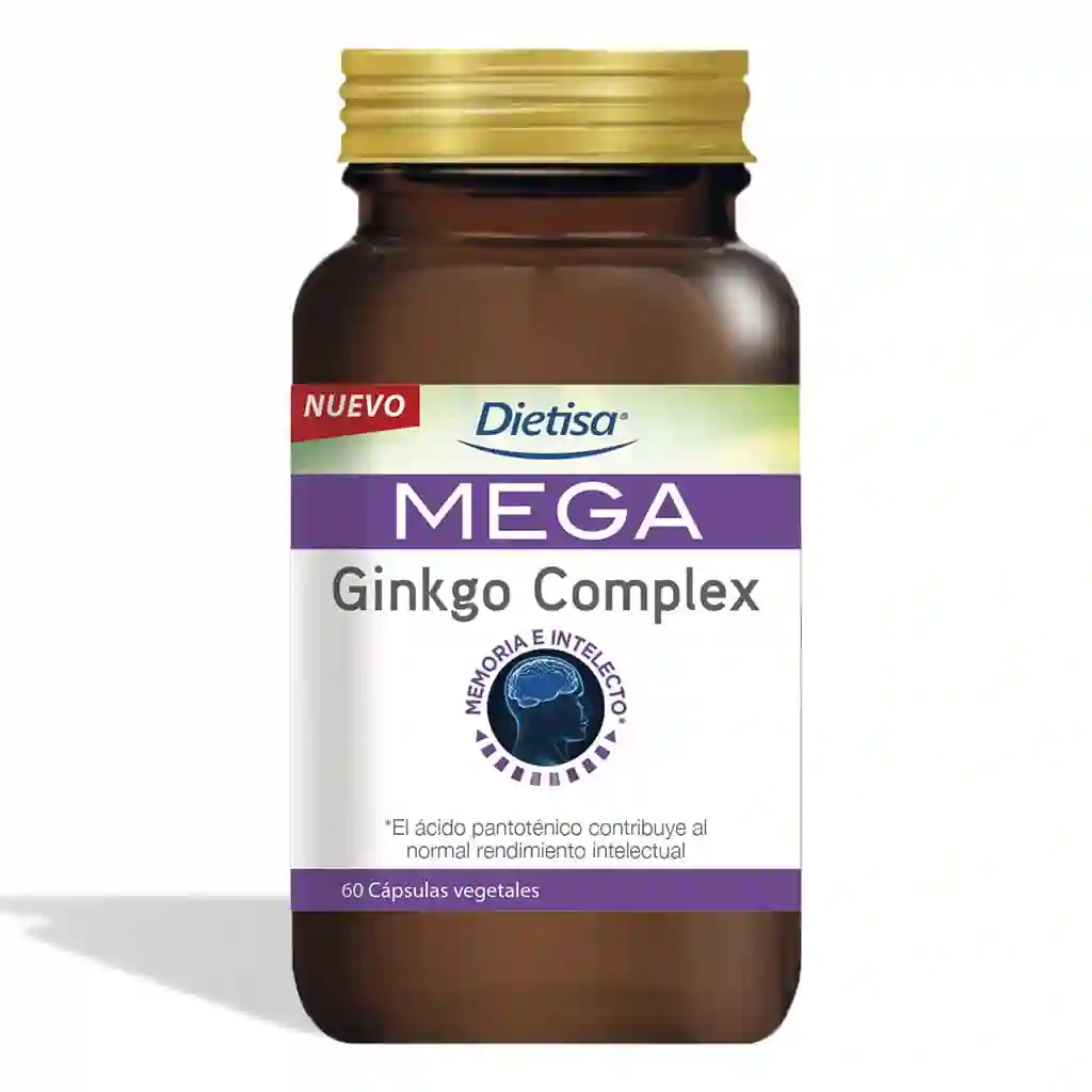 Mega Ginkgo Complex Dietisa 60 Capsules