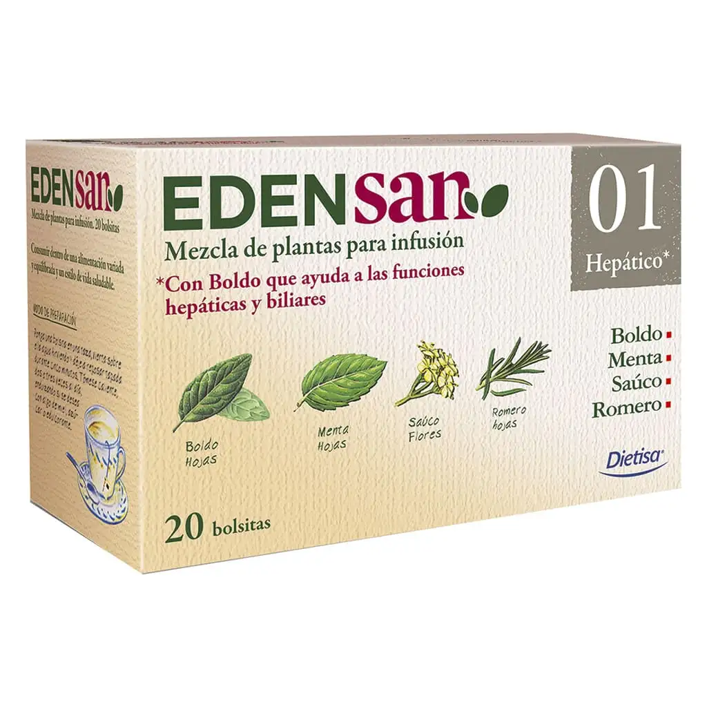 EDENSAN 01 HEPATIC DIETISA 20 FILTERS
