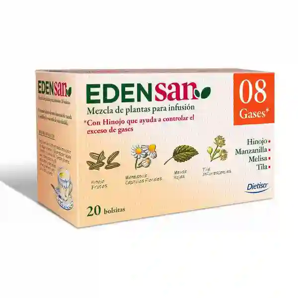 EDENSAN 08 DIETISE GASES 20 FILTERS
