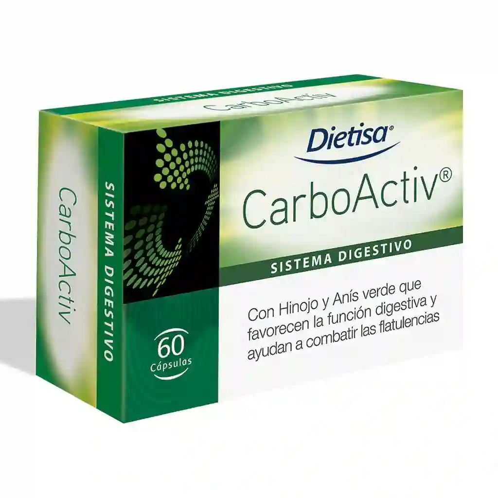 Carboactiv Dietisa 60 Capsules