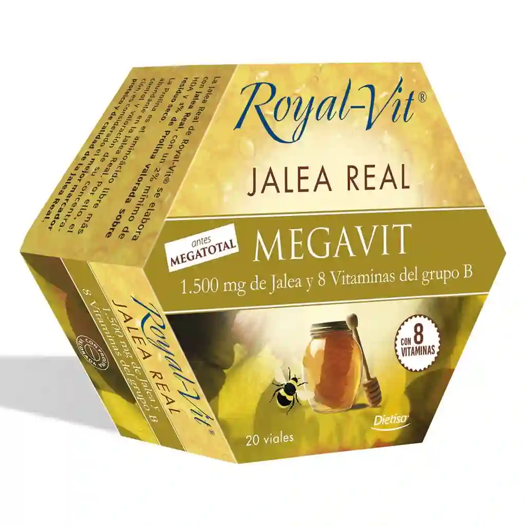 Royal Vit Jalea Real Megavit 20 Vials