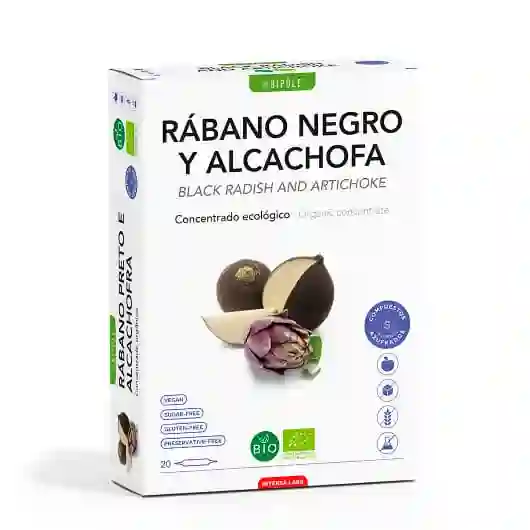 Black Radish Bipole and Intersa Labs 20 ampoules artichoke