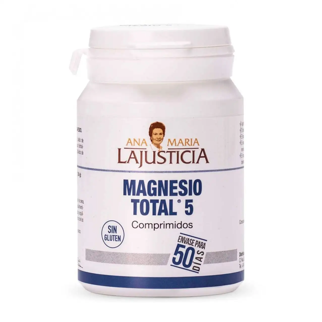 Total magnesium 5 salts Ana María Lajusticia 100 tablets
