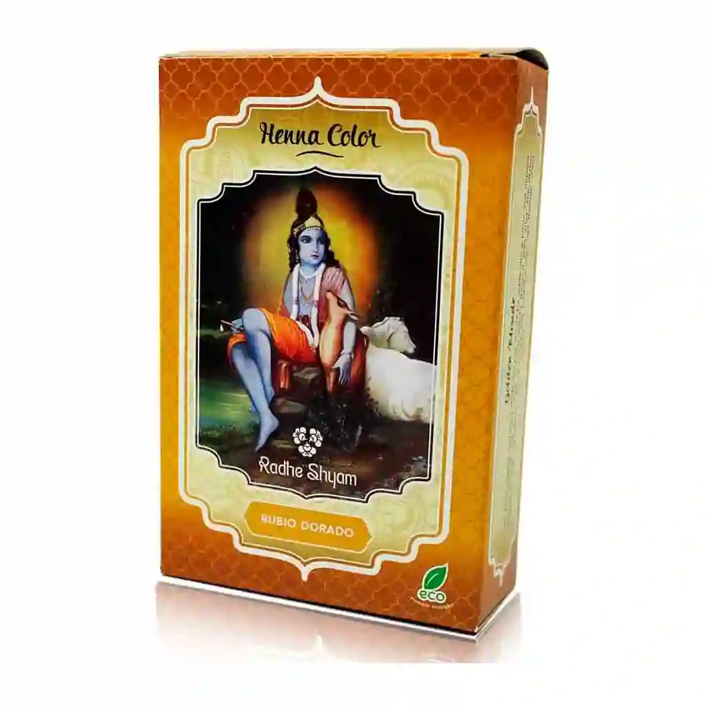 Henna Rubio Dorado Radhe Shyam 100 g