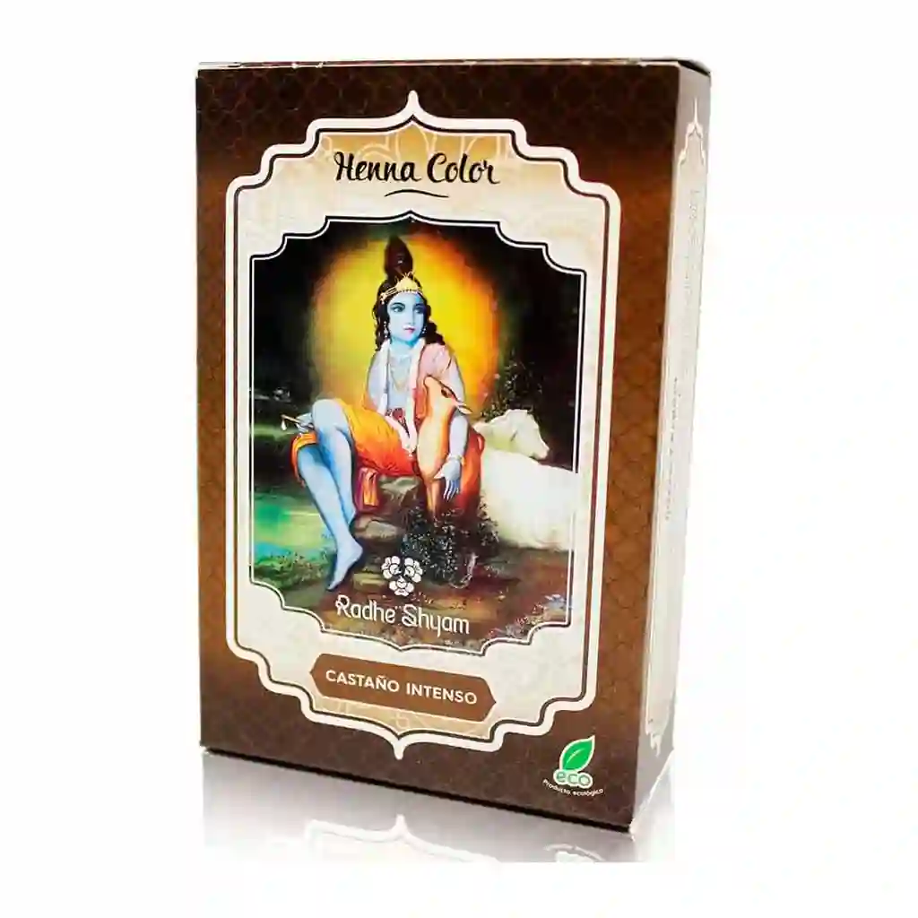 Henna Castaño Intenso Radhe Shyam 100 g