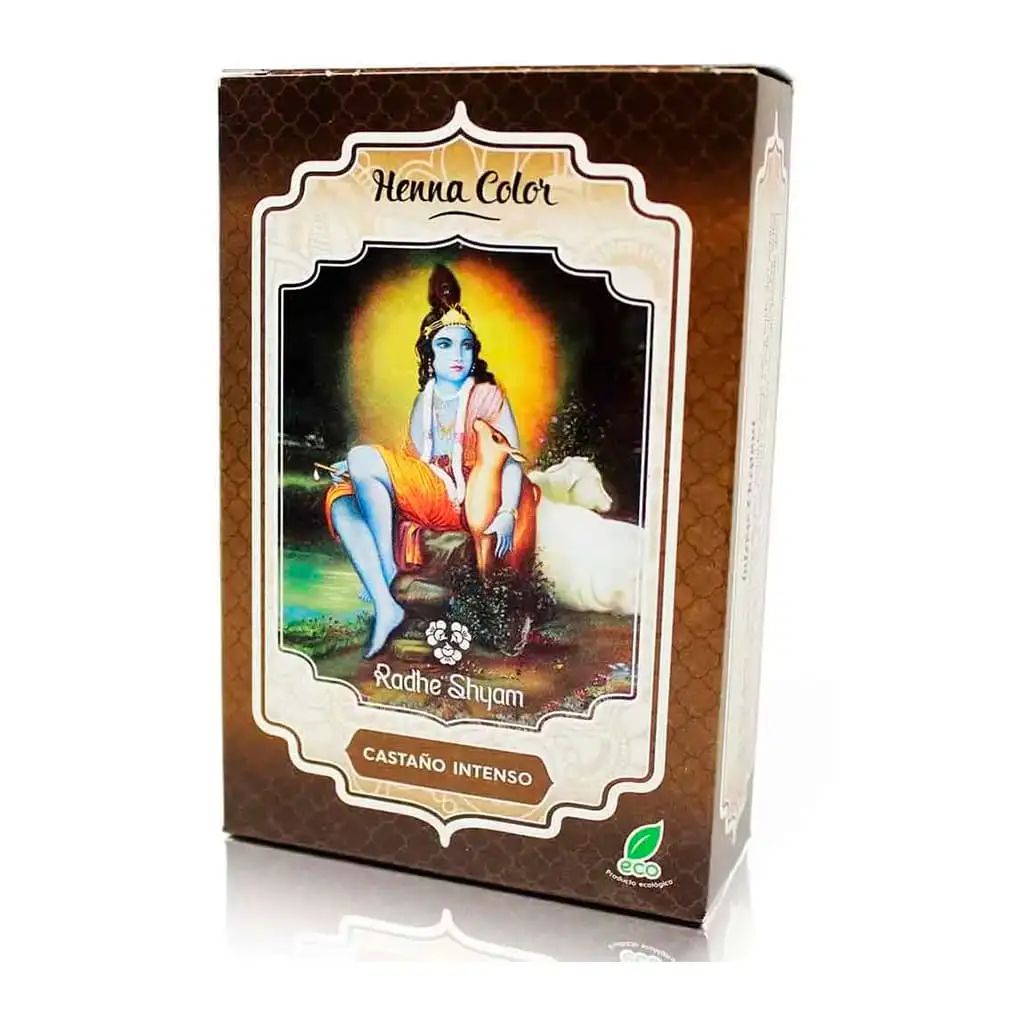Henna Castaño Intenso Radhe Shyam 100 g