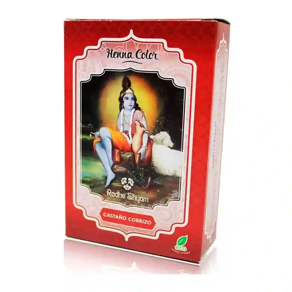 Henna Castaño Cobrizo Radhe Shyam 100 g