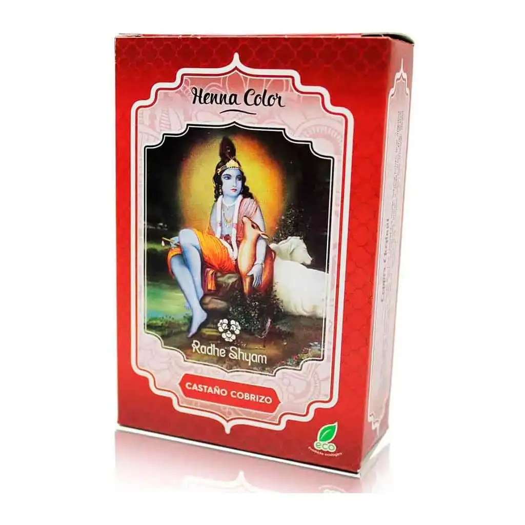 Henna Castaño Cobrizo Radhe Shyam 100 g