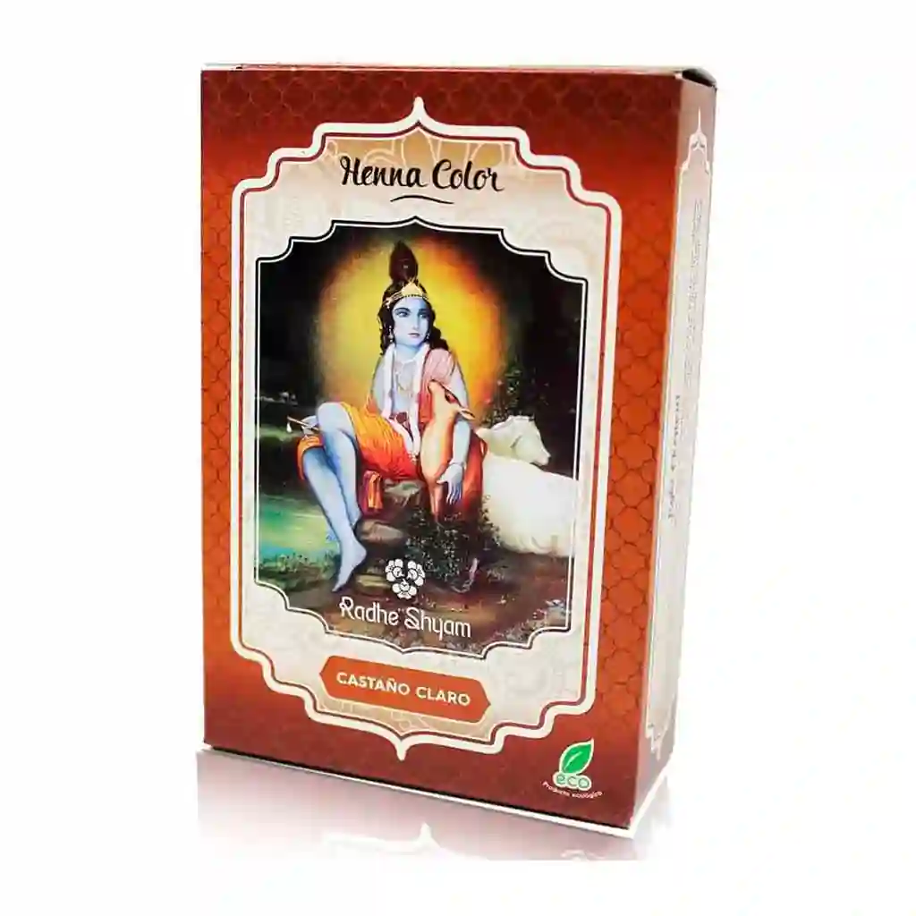 Henna Castaño Claro Radhe Shyam 100 g