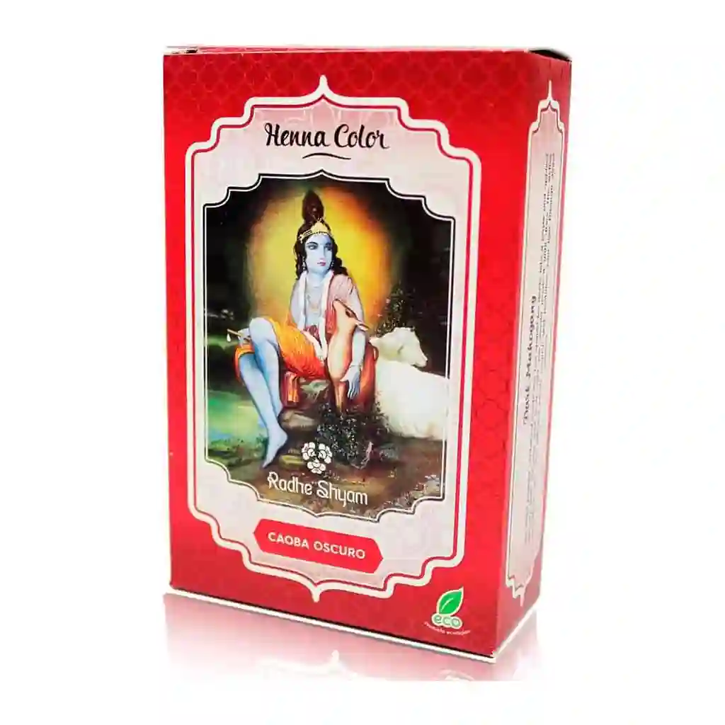 Henna Caoba Oscuro Radhe Shyam 100 g