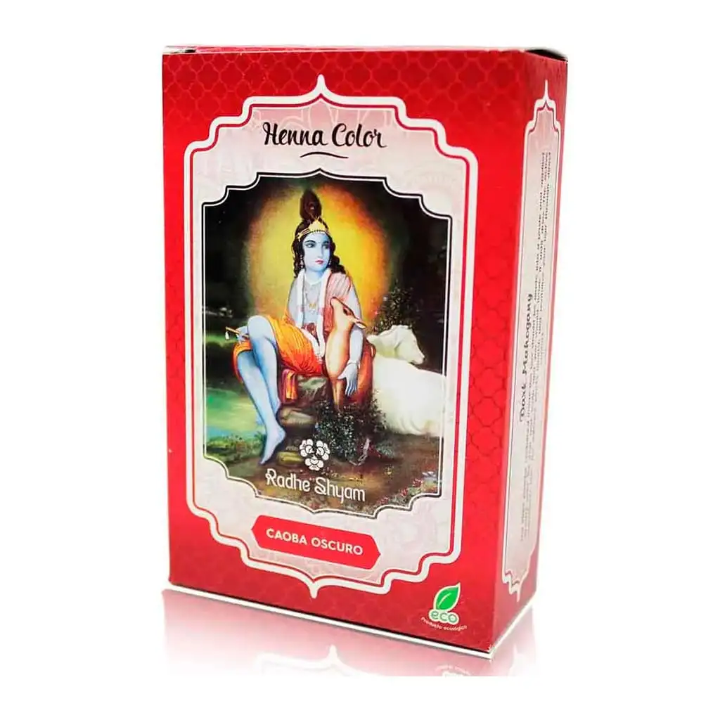 Henna Caoba Oscuro Radhe Shyam 100 g