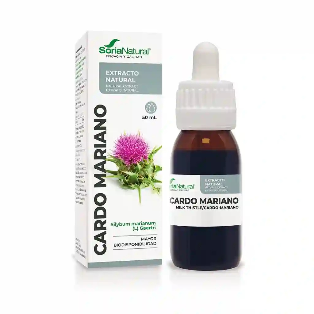 Marian thistle extract · natural soria · 50 ml