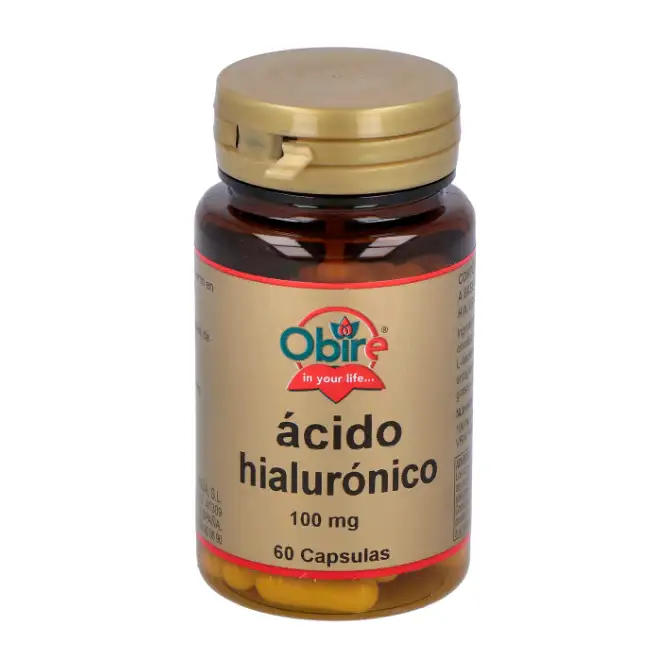 Hyaluronic acid obire 100 mg 60 capsules